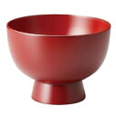 J-kitchens お椀 来客用 木製 やまと 合鹿椀 古代朱 (1客) 14.2cm 漆塗り 手塗り 日本製