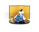 薬師窯(yakusigama) 染錦鯉のぼり桃太郎 節句 縁起物 お祝い 置物 インテリア