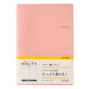 能率 NOLTY 手帳 2025年 A5 デイリー メモリー 3 ピンク 7133 (2025年 1月始まり)