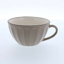 EAST table(イーストテーブル) スープカップ グレー 400cc クリスタルカラー 日本製 食洗器対応 レンジ対応 913-009-03
