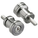 ジータレーシング(ZETA RACING) スイングアームスプール M6×35mm(汎用) チタンカラー U受け用 V受け用 リアスタンド用 フック ステンレスボルト 高強度ジュラルミン材 ダートフリーク Dirtfreak