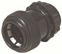 未来工業 コネクタ ワンタッチ型 PF管22用 黒 10個価格 FPK-22YK