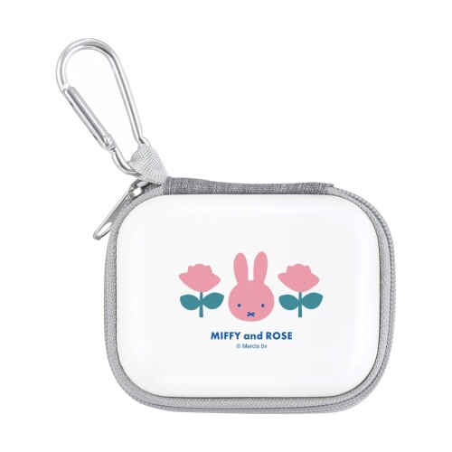 グルマンディーズ ミッフィー MIFFY and ROSE ガジェットポーチSS ピンク MF-490PK mannishboy-24358461 マニッシュボーイ パッケージ画像