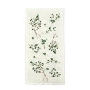 藤栄(FUJIEI) ハーフサイズ かや織りふきん 28×14cm ドウダンツツジ | 蚊帳生地ふきん テーブル 食器 台ふき 14枚重ね ふんわり やわらか 速乾 吸水 プチギフト ご挨拶 日本製 HS-006