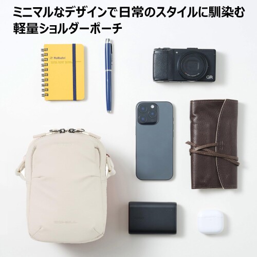 ハクバ HAKUBA カメラバッグ +SHELL ストリームAZ (ショルダーポーチ アイボリー) ガジェットポーチ mannishboy-24901570 マニッシュボーイ サンプル画像3