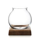 グラスバッカ(GLASSBACCA) 酒器 酒グラス ガラス 200ml 木製台付 天頂 522000000001 透明