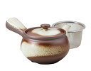 萬古焼 丸碗白万古 急須(茶こし付) 477-06-713
