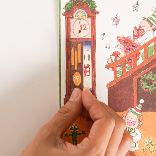 ココちゃん グリーティングライフ クリスマス アドベントカレンダー RY-892 赤