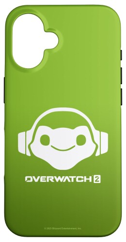 Overwatch 2 L?cio Green Frog Center Hero Icon スマホケース iPhone 16 用
