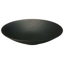 オリエンタル ボウル 皿 25cm 黒錆 シンプル おしゃれ カレー皿 パスタ皿 スープ皿 深め ディープボウル 窯変 電子レンジ温め 食洗機対応 日本製 KS...