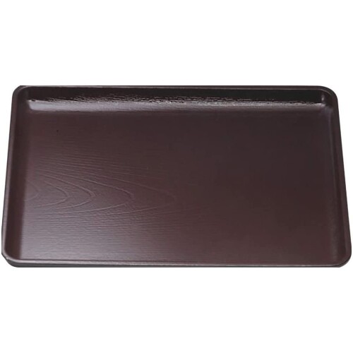 ジェイキッチンズ(J-kitchens) J-kitchens 滑り止め 機能付き お盆 トレー 33 x 24 x 2cm No227278 日本製