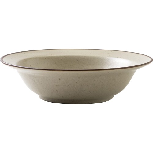 みのる陶器 MAUKA(マウカ) 170ボウル サンドベージュ サイズ:約Φ17.0×H4.0cm 重量:約249g/容量:約280ml 生産国:日本(美濃焼) 素材・材質:陶磁器 ナチュラルカラーが使いやすい「MAUKA(マウカ)」シリーズから170ボウル サンドベージュのご紹介です。 シンプルですっきりとした形状で、落ち着きのあるくすみ系カラーの釉薬にマットな質感。幅広のリムと茶で巻いたラインがアクセントになったデザインです。 170ボウルは一人分のサラダを盛りつけたり、スープやシチューなどに使いやすいサイズ感です。 色はサンドベージュ、スモークブラウン、シャドウブルーの3色展開です。 同色で組み合わせて統一感のあるコーディネイトや、色違いで組み合わせて雰囲気を変えてのスタイリングもできます。 「MAUKA」シリーズは全4形状展開で、プレートやボウル、深皿など展開中です。 商品コード20082051177商品名みのる陶器 MAUKA(マウカ) 170ボウル サンドベージュ型番4965583047711サイズ170ボウルカラーサンドベージュ※他モールでも併売しているため、タイミングによって在庫切れの可能性がございます。その際は、別途ご連絡させていただきます。※他モールでも併売しているため、タイミングによって在庫切れの可能性がございます。その際は、別途ご連絡させていただきます。