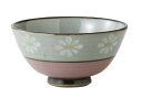 波佐見焼 お茶碗 飯碗 花化粧柄 赤色 日本製 60119