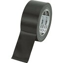 TRUSCO(トラスコ) カラー布粘着テープ 幅50mm長さ25m ブラック CNT-5025-BK x 30 巻