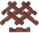 組めるレンガ KUMINO BRICK 赤レンガ AR-04 9本セット