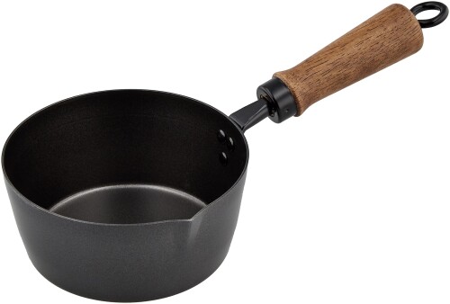 パール金属 鉄製 片手 天ぷら鍋 14cm プチッと HB-5429