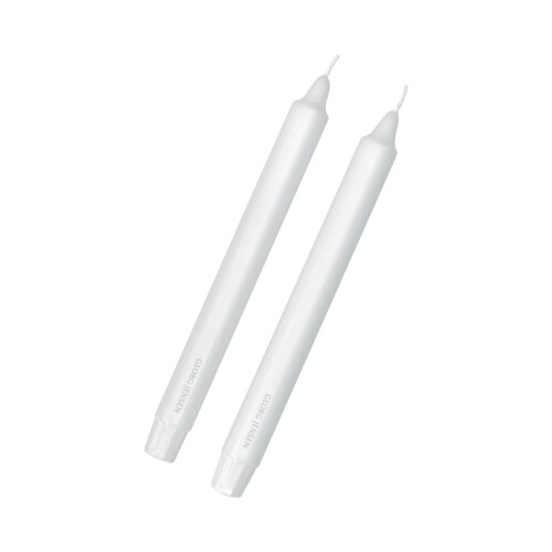 「 Georg Jensen 」 キャンドル 蝋燭 2個セット CANDLES クリア 直径約2×高さ約24cm デンマーク製 10016658
