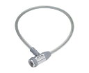パナソニック(Panasonic) ワイヤ錠 クリア 長さ約70cm×太さ約12mm NSAJ089-F