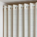カエイレース(Kaei-lace) 日本製 パタパタ アコーディオンカーテン 遮熱 断熱 保温 間仕切り目隠し 程よい透け感 長さの調整可能 ランダムドット柄 巾150cm×丈250cm アイボリー