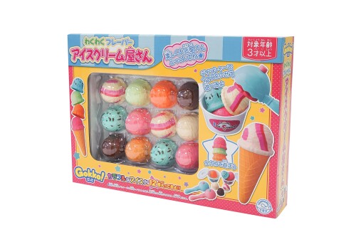 石川玩具 Gokkoわくわくフレーバーアイスクリーム屋さん ピンク
