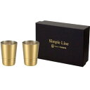 シンプルライン 真鍮製ショットタンブラー60ml 2P T95605400