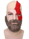 Wigs2you ウィッグ H-5656 HPO 大人用 男性 ビデオゲーム 戦争の神 デミゴッドウォリアー バルドキャップとヒゲ付き