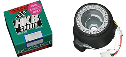 エイチケービー(HKB) ボスキット ホン ダ アクティ/ストリート 型式HA8〜9系 年式21.12〜 エアバック車他用 シルバー/ブラック OH281