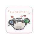 コウペンちゃん KOUPENCHAN 応援隊 タオルハンカチ ピンク プリント 53-0060070 約25×25cm