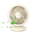 サインキングダム サーキュレーター 静音 首振り 壁掛け dcモーター USB電源 卓上扇風機 小型 パワフル送風 軽量 風量3段階調節 5枚羽根 洗える 空気循環 省エネ コンパクト xr-jd14-iv