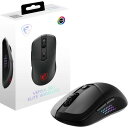 MSI VERSA 300 ELITE W ワイヤレス ゲーミングマウス 軽量 65g 有線 無線 左右対称 MS0730