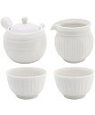 ヤマキイカイ 明泉白 茶器セット F371