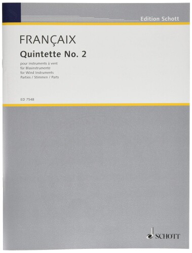 フランセ : 五重奏曲 第二番 (木管五重奏) ショット出版 原題 : Francaix : Quintet No.2 for flute, oboe (cor anglais), clarinet, bassoon and horn 編成・種類 : 木管五重奏 説明 フランセ : 五重奏曲 第二番 (木管五重奏) ショット出版 出版社 : SCHOTT (ショット) 出版番号 : ED7548 ISBN : 9790001078795 原題 : Francaix, Jean : Quintet No.2 for wind instruments flute, oboe (cor anglais), clarinet, bassoon and horn set of parts 編成 ■種類 : 木管五重奏 商品コード20063915230商品名フランセ : 五重奏曲 第二番 (木管五重奏) ショット出版型番ED7548※他モールでも併売しているため、タイミングによって在庫切れの可能性がございます。その際は、別途ご連絡させていただきます。※他モールでも併売しているため、タイミングによって在庫切れの可能性がございます。その際は、別途ご連絡させていただきます。