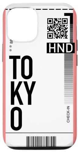 iPhone 15 Pro 東京航空券 携帯ケース 搭乗券 お土産 ピンク スマホケース