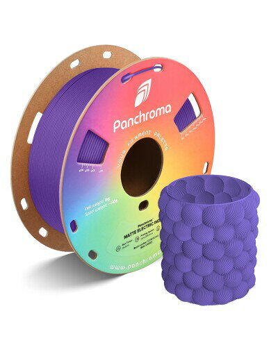 Polymaker(ポリメーカー) パンクロマ Matte 3Dプリンターフィラメント PLA 1.75mm 1000g 旧PolyTerra PLA エレクトリックインディゴ