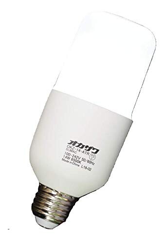 岡澤工業所 オカザワ 防水LED電球 OKZ-14-ATR 1600lm 昼光色 - 2