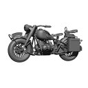 エイチスリーモデル 1/48 ドイツ R75 軍用バイク レジンキット HS48032