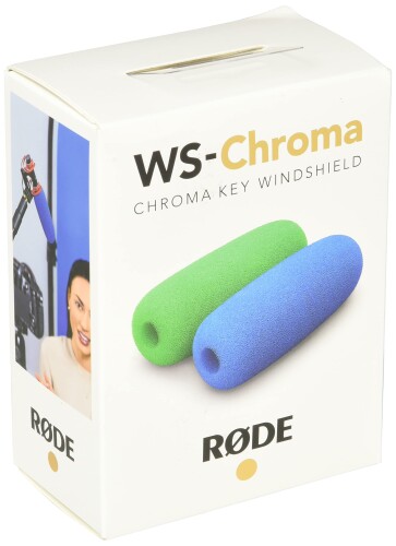 RODE Microphones ロードマイクロフォンズ WS クロマ VideoMic NTG用ウインドシールド グリーン、ブルー WSCHROMA