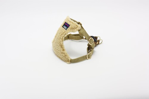 Harness Leash - AZERIA(アゼリア) サンタクララハーネス M ベージュ
