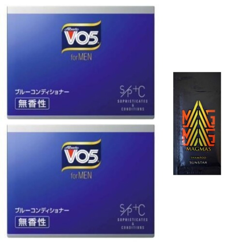 VO5 フォアメン ブルーコンディショナー 85g(ブルーコンディショナー) 無香性2本＋おまけつき