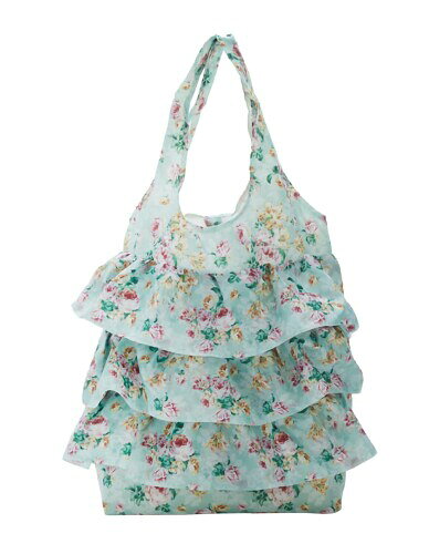Shopping Bags, Ecology Bags - ロイヤルアーデン フリルエコバッグ3 ディオローズ W39.5×H38(+18 ハンドル立上り)×マチ15cm 『ロイヤルアーデン(ROYAL ARDEN)』 No.75017