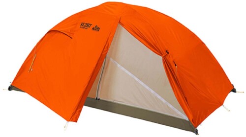 プロモンテ(PuroMonte) アウトドア 登山 テント コンパクト 超軽量アルパインテント 2人用ロング オレンジ(ORG) VL26T