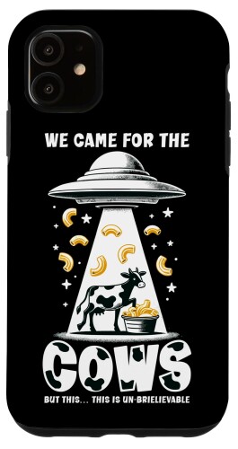 iPhone 11 エイリアン 地球外食エリア 51 UFO 宇宙オタク スマホケース