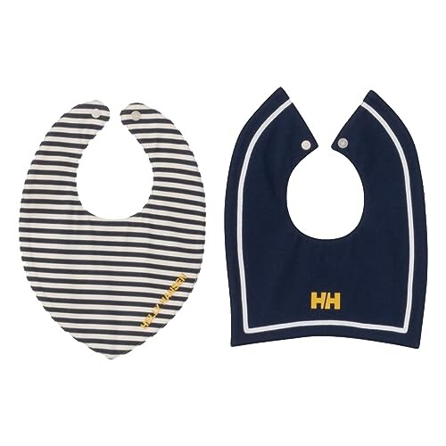 (ヘリーハンセン) スタイ B My First HH Border Print Bib Set ベビー アイボリー/オーシャンネイビー BF (ヘリーハンセン) スタイ B My First HH Border Print Bib Set ベビー アイボリー/オーシャンネイビー BF