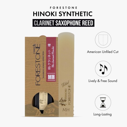 Forestone Hinoki B♭Clarinet MH (フォレストーン 檜 B♭ クラリネット用 リード MH)
