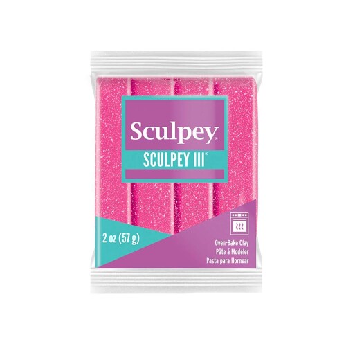 Sculpey ポリフォーム 粘土 スカルピーIII 2oz 558 ピンクグリッター 39080558 オーブンで焼成すると固まります(130度30分/6ミリ厚)。自然乾燥しないので、時間をかけて制作できます 薄く細くしても適度な弾力が残るため、実用的な作品にも最適 細かいものや薄いものが作れ、焼成後も変形や縮み、変色がほとんどないため、イメージ通りの作品づくりができますのが作れ、壊れにくい 混色ができ、多彩な表現が可能 材料は無害なので、安心してクレイクラフトが楽しめます 家庭用オーブン130[度]で約30分焼成すると硬くなり、強度、耐久性は抜群です。薄く細くしても適度な弾力が残るため、実用的な作品にも最適です。焼成後も変形や縮み、変色がほとんどないため、イメージ通りの作品づくりができます。また、混色ができ、多彩な表現が可能です。材料は無害ですので、安心してクレイクラフトが楽しめます。 商品コード20081999254商品名Sculpey ポリフォーム 粘土 スカルピーIII 2oz 558 ピンクグリッター 39080558型番S302 558カラーピンクグリッター※他モールでも併売しているため、タイミングによって在庫切れの可能性がございます。その際は、別途ご連絡させていただきます。※他モールでも併売しているため、タイミングによって在庫切れの可能性がございます。その際は、別途ご連絡させていただきます。