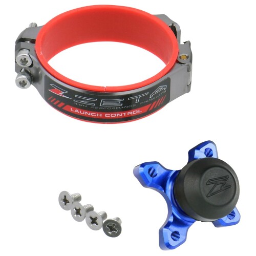 ジータレーシング(ZETA RACING) ラウンチコントロール ユニバーサル ブルー 汎用 簡単取付け モトクロス MX ホールショット ダートフリーク DIRTFREAK F6672(旧品番:ZE89-7006)