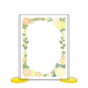 ハゴロモ Decoフレームケース (フレッシュブーケ) No.82882(3)