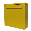 アイホーム(Ihome) 郵便ポスト pm34 pm344 イエロー 本体: 奥行12cm 本体: 高さ34.5cm 本体: 幅36.5cm 高級キーホルダー1...