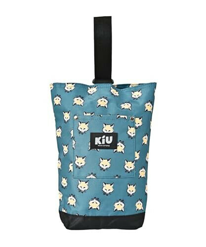 KiU キウ キッズシューズバッグ KIDS SHOES BAG wpc 撥水 防水 キッズ 子供 靴入れ シューズバッグ 通園 通学 習い事 幼稚園 保育園 小学校 ネームポケット 親子 お揃いコーデ ポケット おしゃ