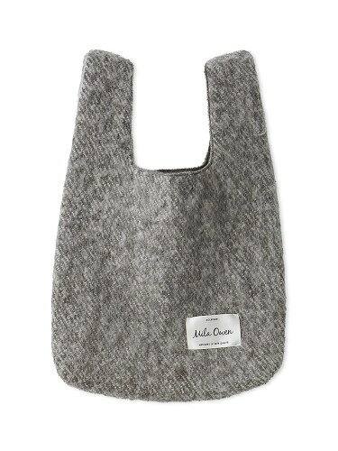 (ミラオーウェン) 起毛エコバッグ 09WGB255563 レディース GRY Free Size mannishboy-24640320 マニッシュボーイ パッケージ画像